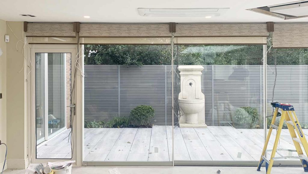 Luxury roller shades