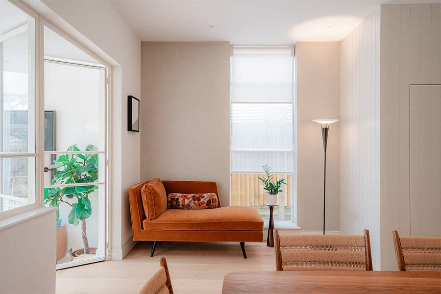 High-end double roller blind